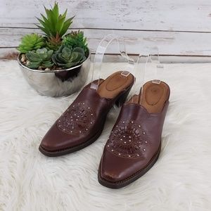 Ariat Genuine Leather Heeled Slip-On's Size 7.5